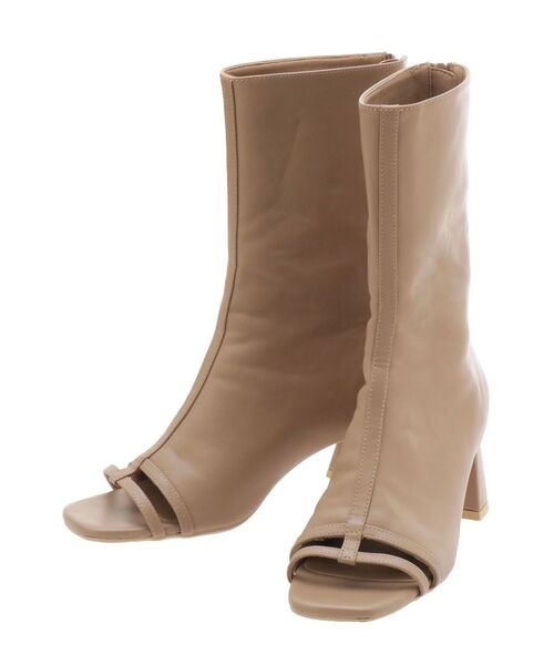 dazzlin（ダズリン）の「メッシュシアーローブーツ（ブーツ・レディース・ブラウン/ベージュ/ブラック・MEDIUM/LARGE）」の16枚目の写真