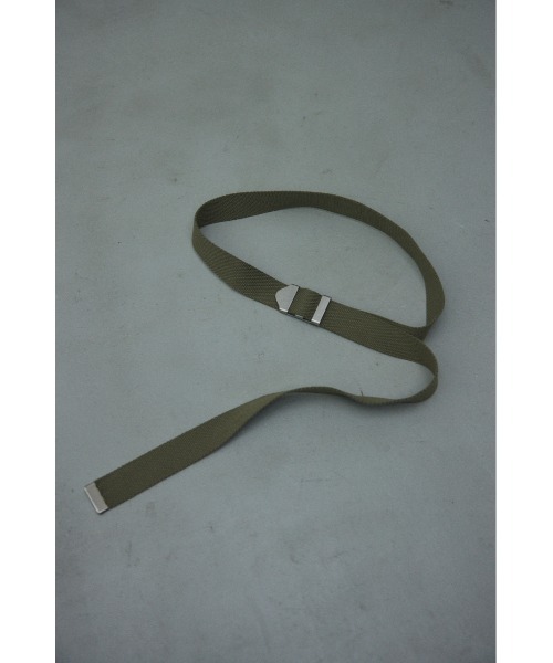 BLACK BY MOUSSY（ブラックバイマウジー）の「tape belt(テープベルト）（ベルト・レディース・ブラック/カーキ/ベージュ・FREE）」の22枚目の写真