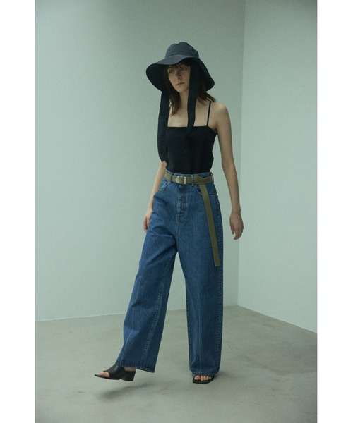 BLACK BY MOUSSY（ブラックバイマウジー）の「tape belt(テープベルト）（ベルト・レディース・ブラック/カーキ/ベージュ・FREE）」の6枚目の写真