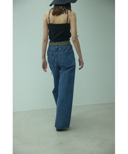 BLACK BY MOUSSY（ブラックバイマウジー）の「tape belt(テープベルト）（ベルト・レディース・ブラック/カーキ/ベージュ・FREE）」の9枚目の写真