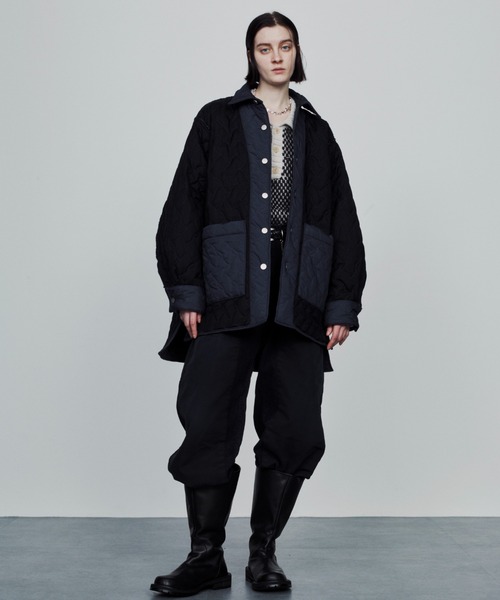 Jieda（ジエダ）の「QUILTING OVER SHIRT JACKET（ブルゾン）」 - WEAR