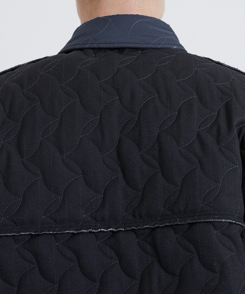 JIEDA（ジエダ）の「QUILTING OVER SHIRT JACKET（ブルゾン）」 - WEAR