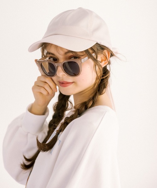 OLIVE des OLIVE（オリーブデオリーブ）の「モカフレームサングラス　1031110020（サングラス・レディース・ライトベージュ・FREE）」の7枚目の写真