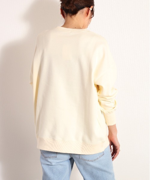 cepo（セポ）の「サテンロゴスウェット（スウェット・レディース・ブルー/グレー/オフホワイト・M）」の12枚目の写真