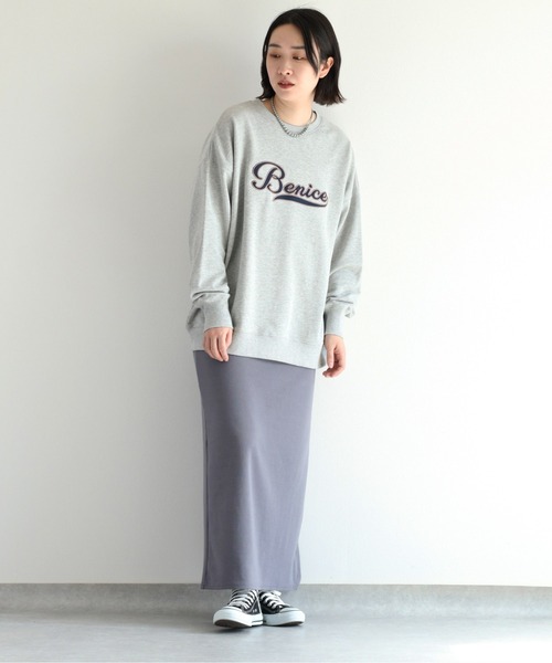 cepo（セポ）の「サテンロゴスウェット（スウェット・レディース・ブルー/グレー/オフホワイト・M）」の17枚目の写真