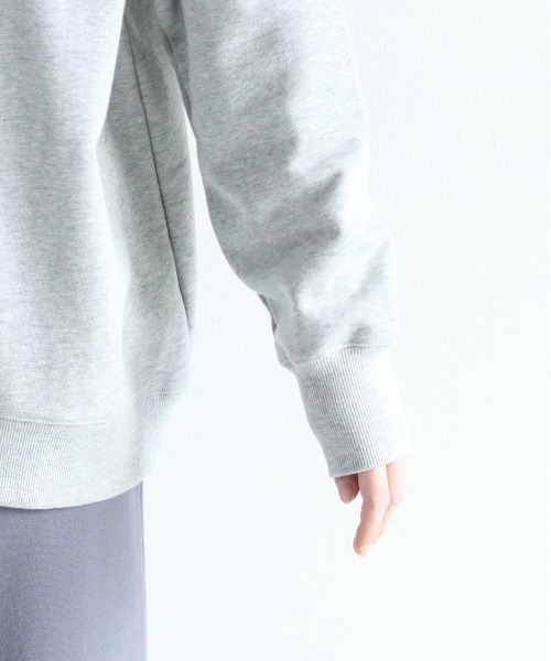 cepo（セポ）の「サテンロゴスウェット（スウェット・レディース・ブルー/グレー/オフホワイト・M）」の18枚目の写真