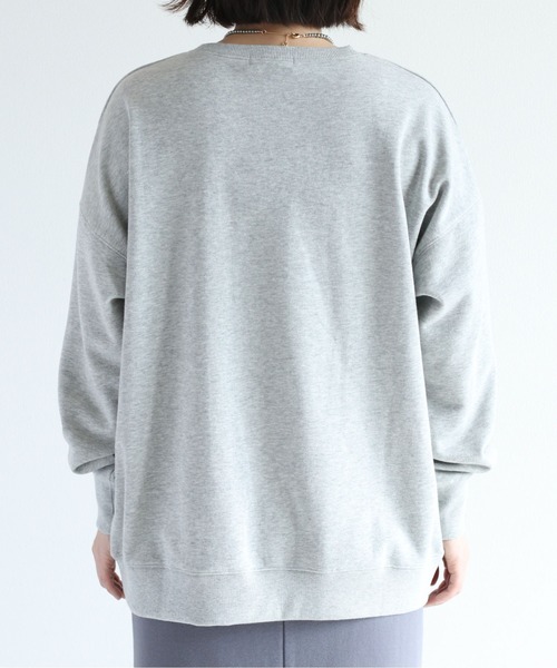 cepo（セポ）の「サテンロゴスウェット（スウェット・レディース・ブルー/グレー/オフホワイト・M）」の14枚目の写真