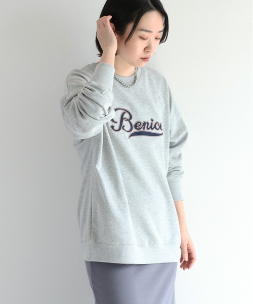 cepo（セポ）の「サテンロゴスウェット（スウェット・レディース・ブルー/グレー/オフホワイト・M）」の20枚目の写真