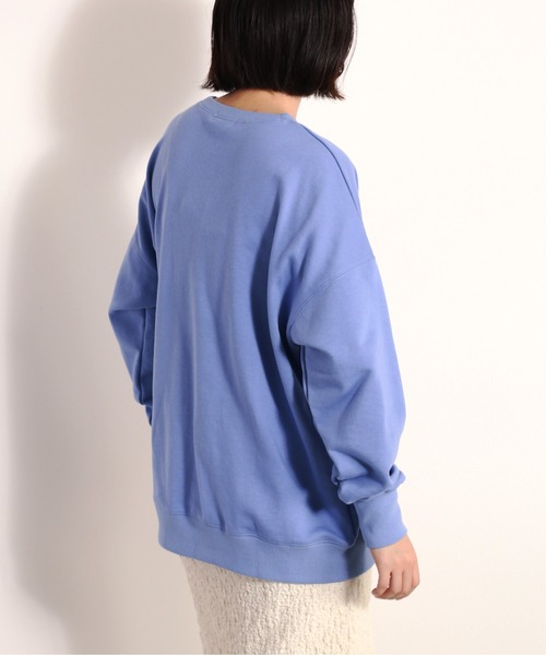 cepo（セポ）の「サテンロゴスウェット（スウェット・レディース・ブルー/グレー/オフホワイト・M）」の11枚目の写真