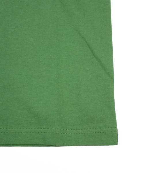 AUG(オーグ)の「AUG キボリクマ プリント Tee(Tシャツ/カットソー・レディース・ピンク系/ブラック/イエロー系/グリーン系/オフホワイト/グレイッシュベージュ・FREE)」の9枚目の写真