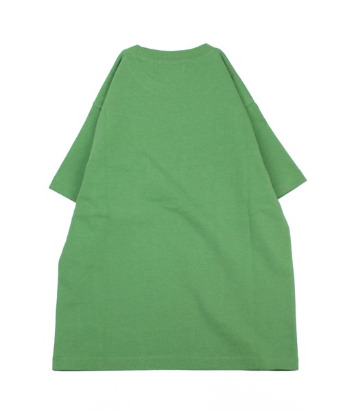 AUG(オーグ)の「AUG キボリクマ プリント Tee(Tシャツ/カットソー・レディース・ピンク系/ブラック/イエロー系/グリーン系/オフホワイト/グレイッシュベージュ・FREE)」の10枚目の写真