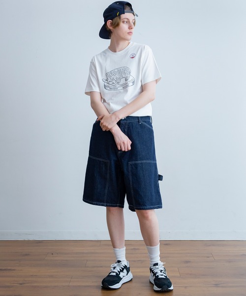 AUG(オーグ)の「AUG キボリクマ プリント Tee(Tシャツ/カットソー・レディース・ピンク系/ブラック/イエロー系/グリーン系/オフホワイト/グレイッシュベージュ・FREE)」の18枚目の写真