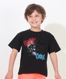 親子お揃い ネオンロゴTシャツ 8069K