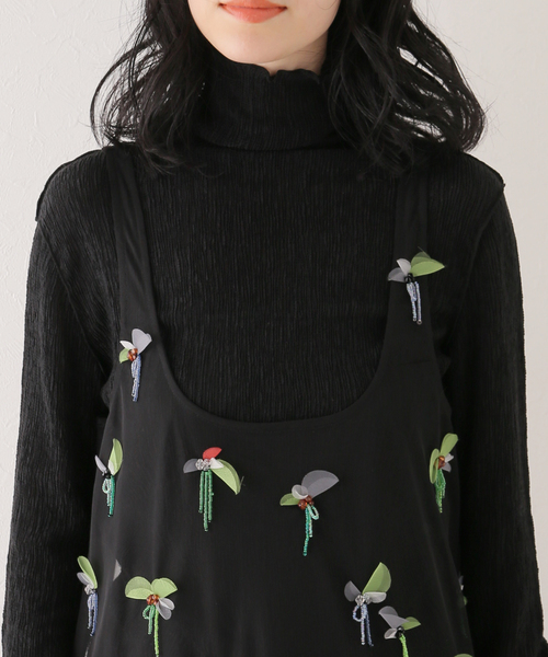 GANNI ガニー　ワンピース GANNI ガニー ワンピース Cotton Poplin String Midi Dress