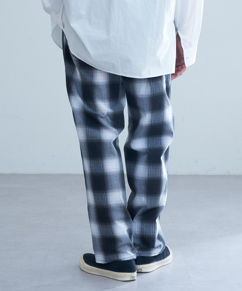 CIAOPANIC TYPY（チャオパニックティピー）の「オンブレチェックシアサッカーイージーパンツ（その他パンツ・メンズ・イエロー/ブルー/ブラック・MEDIUM/LARGE）」の15枚目の写真