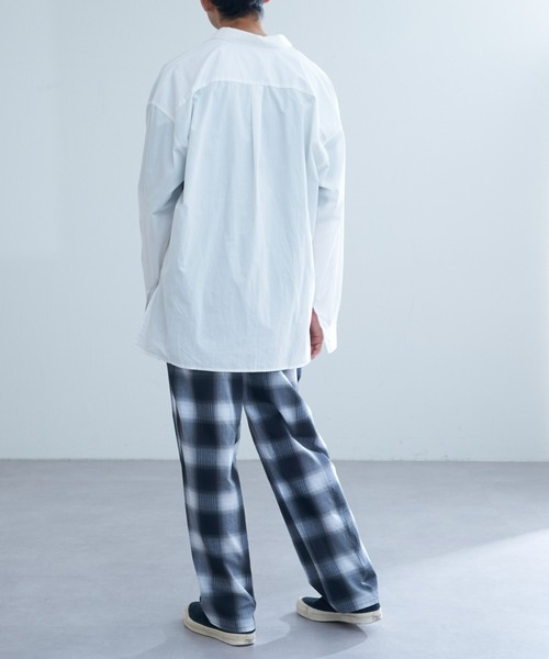 CIAOPANIC TYPY（チャオパニックティピー）の「オンブレチェックシアサッカーイージーパンツ（その他パンツ・メンズ・イエロー/ブルー/ブラック・MEDIUM/LARGE）」の18枚目の写真