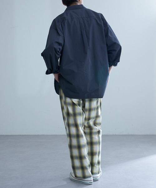 CIAOPANIC TYPY（チャオパニックティピー）の「オンブレチェックシアサッカーイージーパンツ（その他パンツ・メンズ・イエロー/ブルー/ブラック・MEDIUM/LARGE）」の22枚目の写真