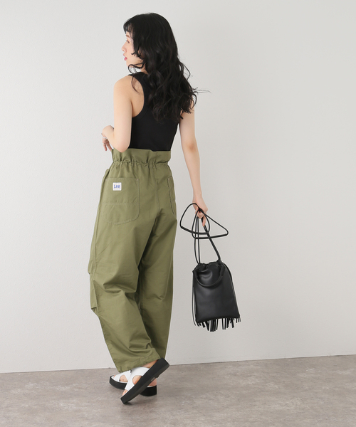 Calvin Klein Jeans（カルヴァンクラインジーンズ）の「【Calvin Klein Jeans / カルバン クライン ジーンズ】TAB BIRLA TANK TOP（タンクトップ・レディース・ホワイト/ブラック・SMALL）」の3枚目の写真