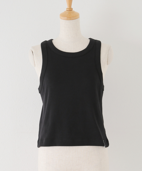Calvin Klein Jeans（カルヴァンクラインジーンズ）の「【Calvin Klein Jeans / カルバン クライン ジーンズ】TAB BIRLA TANK TOP（タンクトップ・レディース・ホワイト/ブラック・SMALL）」の20枚目の写真