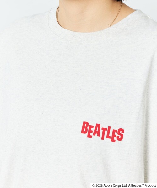 FREAK'S STORE(フリークスストア)の「【限定展開】THE BEATLES/ザ・ビートルズ 別注TOUR Tシャツ(Tシャツ/カットソー・レディース・ブラック/グレー/ピンク/オフホワイト・フリ-)」の17枚目の写真
