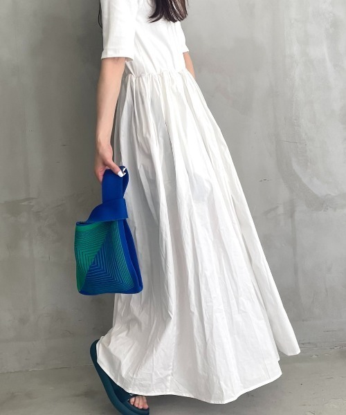 Solace（ソレイス）の「幾何学柄ニットバッグ（ハンドバッグ・レディース・ブルー/イエロー/ブラック・FREE）」の17枚目の写真