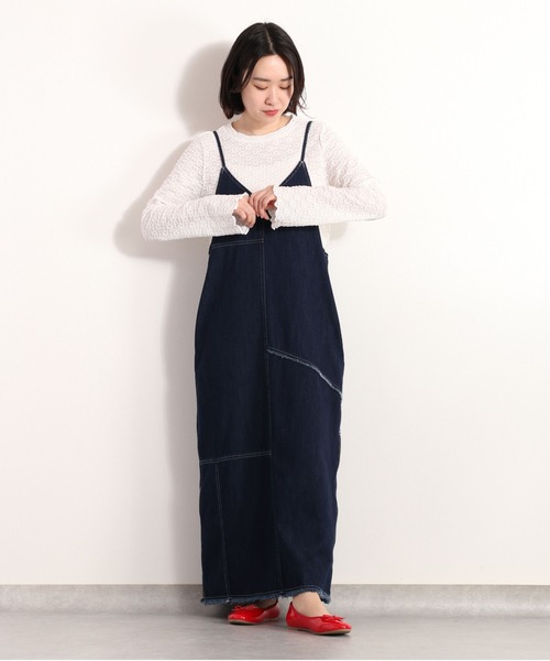 cepo(セポ)の「花レースフレアスリーブトップス(Tシャツ/カットソー・レディース・ブラック/オフホワイト・M)」の12枚目の写真