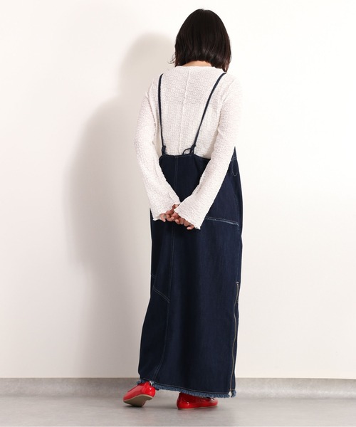cepo(セポ)の「花レースフレアスリーブトップス(Tシャツ/カットソー・レディース・ブラック/オフホワイト・M)」の13枚目の写真