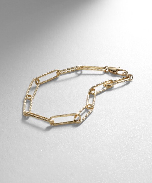 K18PCマルチカットチェーン ブレスレット（ブレスレット）｜COCOSHNIK（ココシュニック）