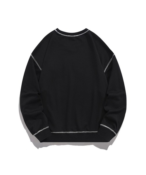 HOOK -original- 飾りステッチマーガレットフリンジ刺繍スウェット（スウェット）｜HOOK（フック）