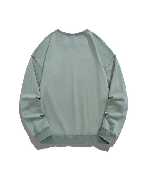 HOOK -original- 飾りステッチマーガレットフリンジ刺繍スウェット（スウェット）｜HOOK（フック）