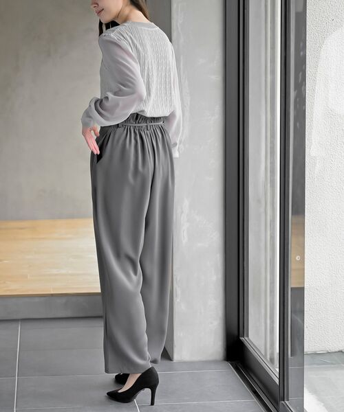 rps（アールピーエス）の「ハイウエストハトメタックパンツ（その他パンツ・レディース・ブラック/ベージュ/ブルー/グリーン/チャコールグレー/ブラウン/ダークベージュ/ネイビー/オレンジ/オフホワイト/ベージュ系その他・フリー/L/M）」の18枚目の写真