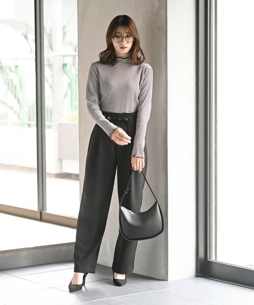 新品タグ付き】heveリボンドットパンツ 36サイズ HEVE リボンドット