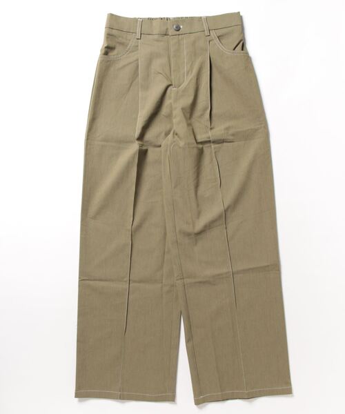 aimoha（アイモハ）の「センタープレスフレアスラックス（スラックス・メンズ・グレー/ベージュ・LARGE/X-LARGE/MEDIUM）」の5枚目の写真