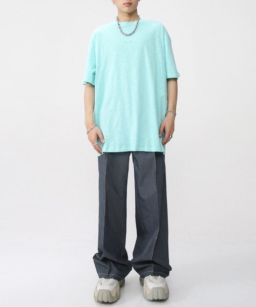 aimoha（アイモハ）の「センタープレスフレアスラックス（スラックス・メンズ・グレー/ベージュ・LARGE/X-LARGE/MEDIUM）」の7枚目の写真