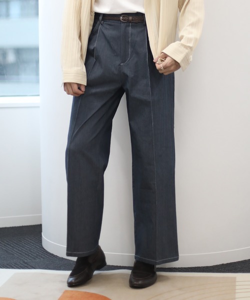 aimoha（アイモハ）の「センタープレスフレアスラックス（スラックス・メンズ・グレー/ベージュ・LARGE/X-LARGE/MEDIUM）」の21枚目の写真