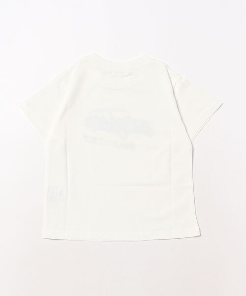 b・ROOM（ビールーム）の「【型崩れしないやわらかコットン】選べる8パターンオリジナルプリントTシャツ（Tシャツ/カットソー・キッズ・クリーム/ブルー/アイボリー/グレイッシュベージュ/ライトブルー/ブラック/オレンジ/ラベンダー・100cm/110cm/120cm/130cm/140cm/150cm）」の10枚目の写真