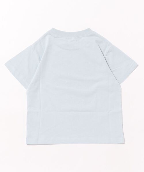 b・ROOM（ビールーム）の「【型崩れしないやわらかコットン】選べる8パターンオリジナルプリントTシャツ（Tシャツ/カットソー・キッズ・クリーム/ブルー/アイボリー/グレイッシュベージュ/ライトブルー/ブラック/オレンジ/ラベンダー・100cm/110cm/120cm/130cm/140cm/150cm）」の11枚目の写真