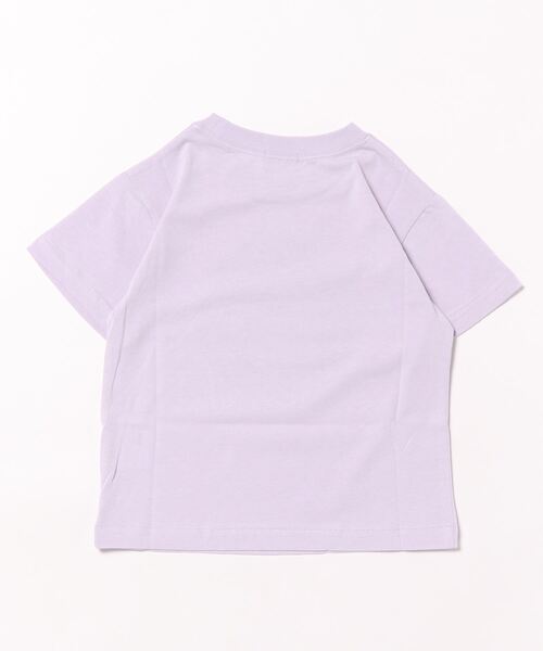 b・ROOM（ビールーム）の「【型崩れしないやわらかコットン】選べる8パターンオリジナルプリントTシャツ（Tシャツ/カットソー・キッズ・クリーム/ブルー/アイボリー/グレイッシュベージュ/ライトブルー/ブラック/オレンジ/ラベンダー・100cm/110cm/120cm/130cm/140cm/150cm）」の12枚目の写真