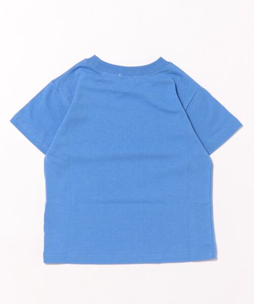 b・ROOM（ビールーム）の「【型崩れしないやわらかコットン】選べる8パターンオリジナルプリントTシャツ（Tシャツ/カットソー・キッズ・クリーム/ブルー/アイボリー/グレイッシュベージュ/ライトブルー/ブラック/オレンジ/ラベンダー・100cm/110cm/120cm/130cm/140cm/150cm）」の13枚目の写真