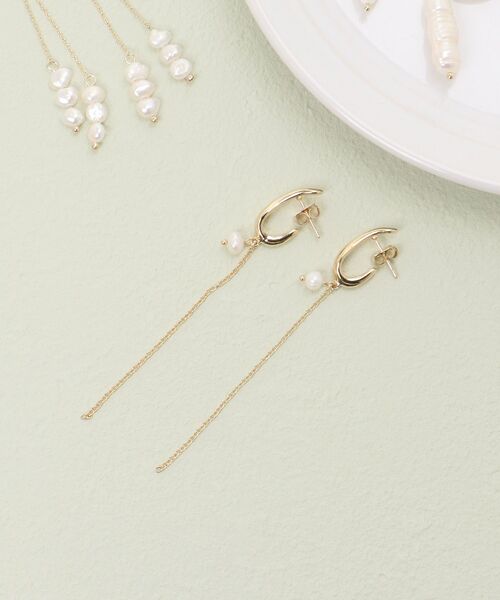 MAJESTIC LEGON(マジェスティックレゴン)の「ポイントモチーフピアス(ピアス(両耳用)・レディース・A/C・FREE)」の2枚目の写真