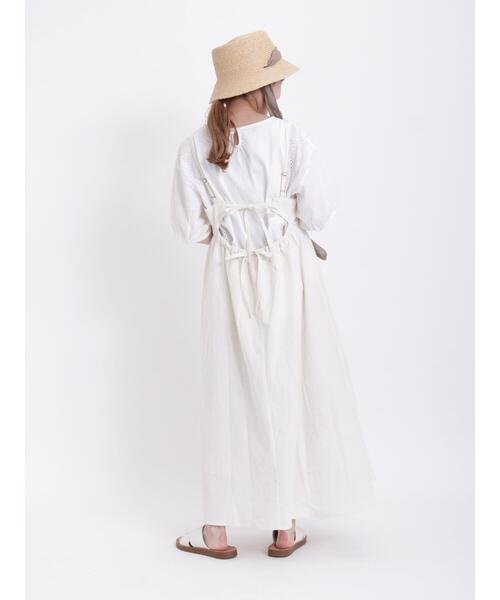 Samansa Mos2（サマンサ モスモス）の「サイドレース切替えカットソー（Tシャツ/カットソー・レディース・ブラック/ミント/オフホワイト/パープル・F）」の11枚目の写真