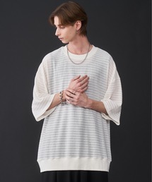 KUUUPY | Oversized Lace T-shirt - オーバーサイズレースTシャツ(Tシャツ/カットソー)