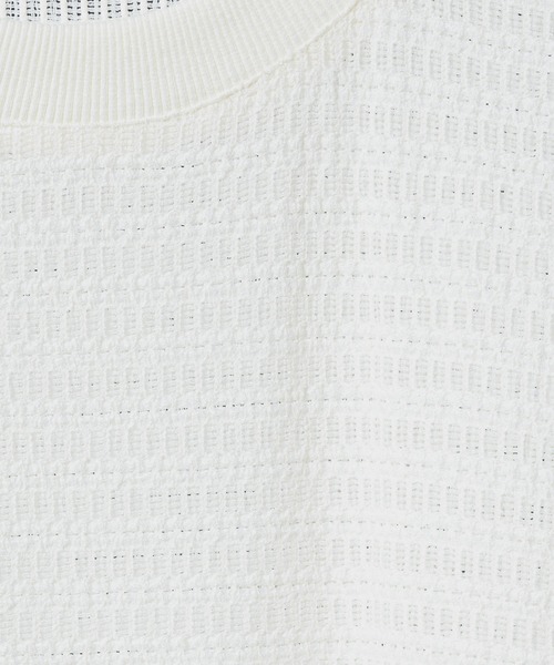 KUUUPY（クーピー）の「Relaxed Lace T-Shirt - リラックスレースTシャツ（Tシャツ/カットソー・メンズ・オフホワイト/ブラック・SMALL/MEDIUM/LARGE）」の4枚目の写真