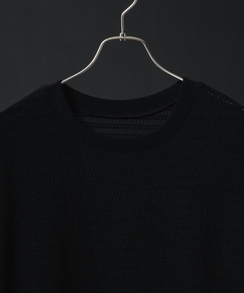 KUUUPY（クーピー）の「Relaxed Lace T-Shirt - リラックスレースTシャツ（Tシャツ/カットソー・メンズ・オフホワイト/ブラック・SMALL/MEDIUM/LARGE）」の7枚目の写真