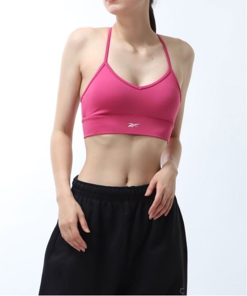 Reebok(リーボック)の「ワークアウト レディ スポーツブラ / Workout Ready Sports Bra(スポーツブラ・レディース・ブラック/ピンク/ブルー/ネイビー/ホワイト/ライトブルー/トップグレー・SMALL/MEDIUM/LARGE/X-LARGE/XX-LARGE/X-SMALL)」の7枚目の写真