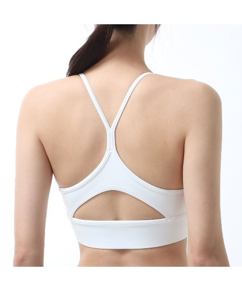 Reebok(リーボック)の「ワークアウト レディ スポーツブラ / Workout Ready Sports Bra(スポーツブラ・レディース・ブラック/ピンク/ブルー/ネイビー/ホワイト/ライトブルー/トップグレー・SMALL/MEDIUM/LARGE/X-LARGE/XX-LARGE/X-SMALL)」の10枚目の写真