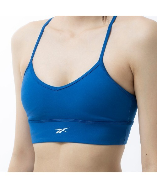 Reebok(リーボック)の「ワークアウト レディ スポーツブラ / Workout Ready Sports Bra(スポーツブラ・レディース・ブラック/ピンク/ブルー/ネイビー/ホワイト/ライトブルー/トップグレー・SMALL/MEDIUM/LARGE/X-LARGE/XX-LARGE/X-SMALL)」の16枚目の写真