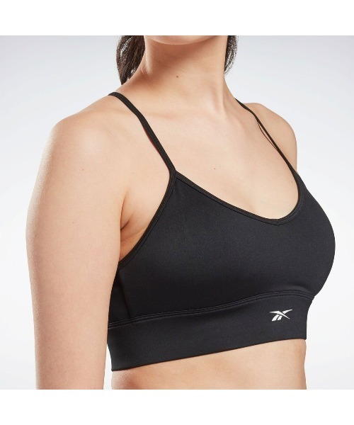 Reebok(リーボック)の「ワークアウト レディ スポーツブラ / Workout Ready Sports Bra(スポーツブラ・レディース・ブラック/ピンク/ブルー/ネイビー/ホワイト/ライトブルー/トップグレー・SMALL/MEDIUM/LARGE/X-LARGE/XX-LARGE/X-SMALL)」の12枚目の写真