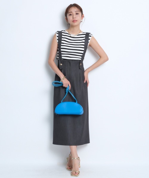 2024秋冬★完売★新品★ジャスグリッティー　リングファスナージャンスカ JUSGLITTY（ジャスグリッティー）の「リングファスナージャンスカ