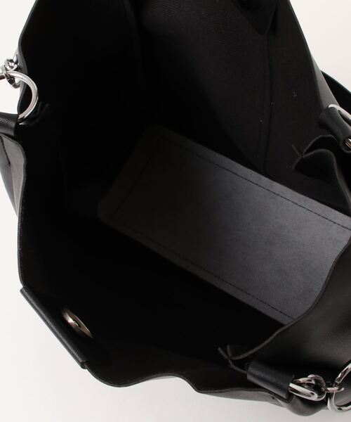 LOPASS（ロパス）の「ポーチ付きショルダーバッグ（ショルダーバッグ・レディース・ブラック/アイボリー/ブラウン・FREE）」の7枚目の写真
